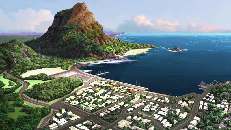 Happy Harbor as seen in the Young Justice animated series